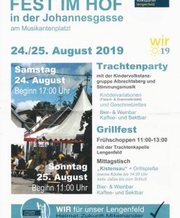 ÖVP – Hoffest – 25. August